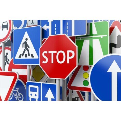 Indicator pentru interzicerea utilajelor